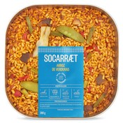 Arroz cocido con verduras Socarraet bandeja 280 g