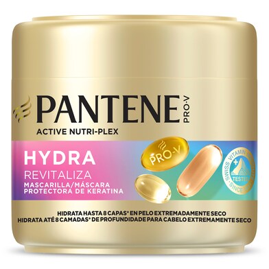 Mascarilla hydra revitaliza Pantene frasco 300 ml-0 Mascarilla hydra revitaliza Pantene frasco 300 ml-0