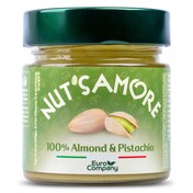 Crema de pistachos y almendra Nut's amore bote 175 g