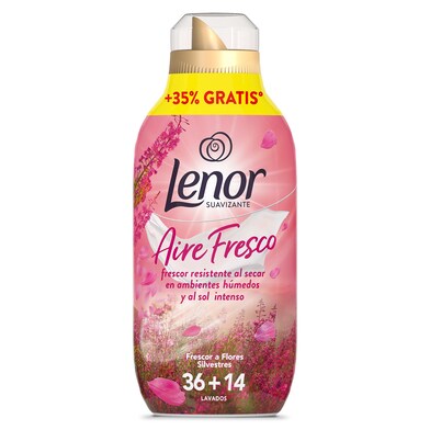 Suavizante frescor a flores silvestres aire fresco Lenor botella 50 lavados-0 Suavizante frescor a flores silvestres aire fresco Lenor botella 50 lavados-0