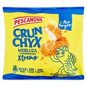 Merluza rebozada crunchyx Pescanova bolsa 400 g