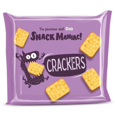 Crackers Dia Snack Maniac 200 g-0