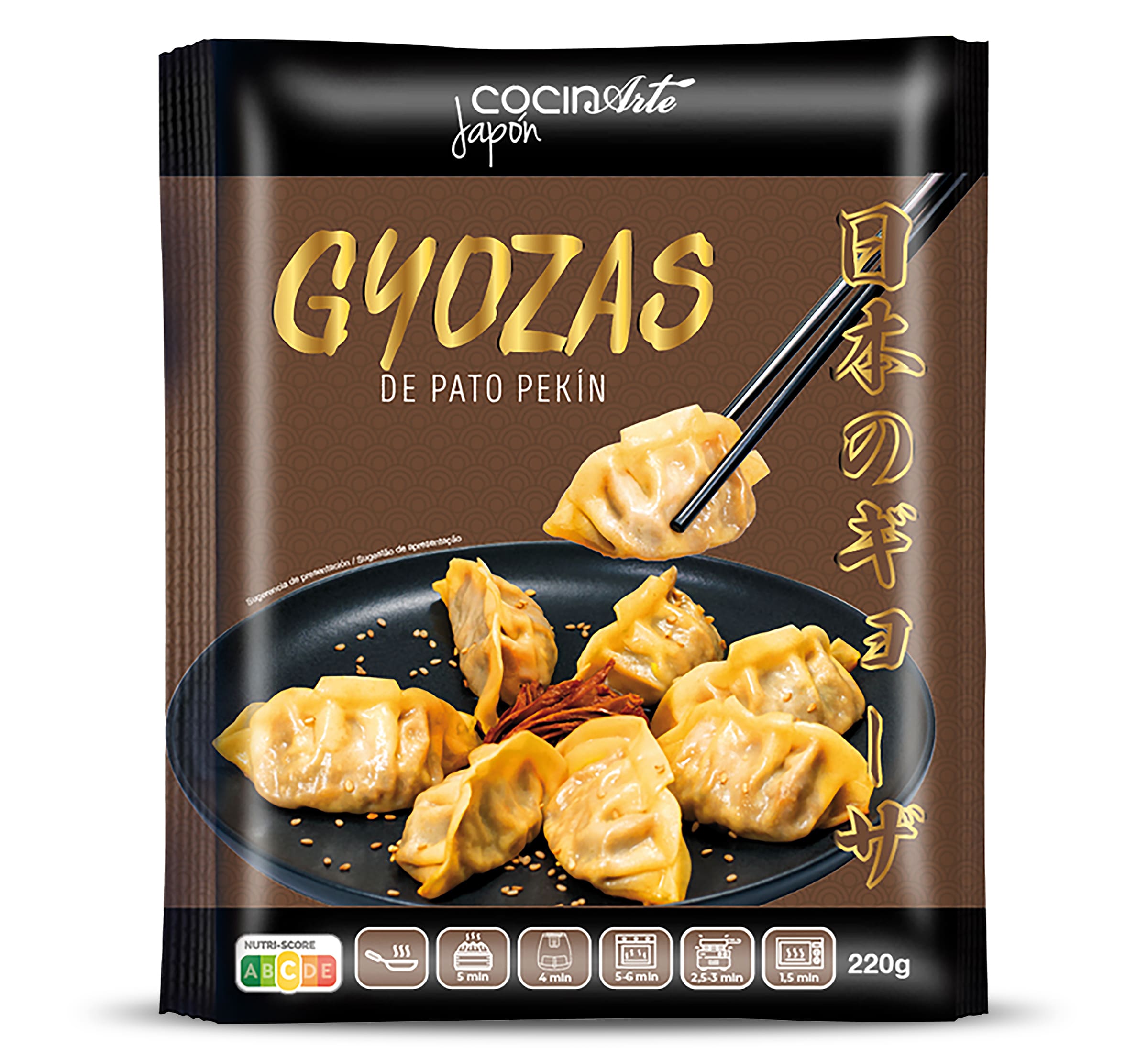 Imagen de Gyozas de pato Pekín Cocinarte bolsa 220 g