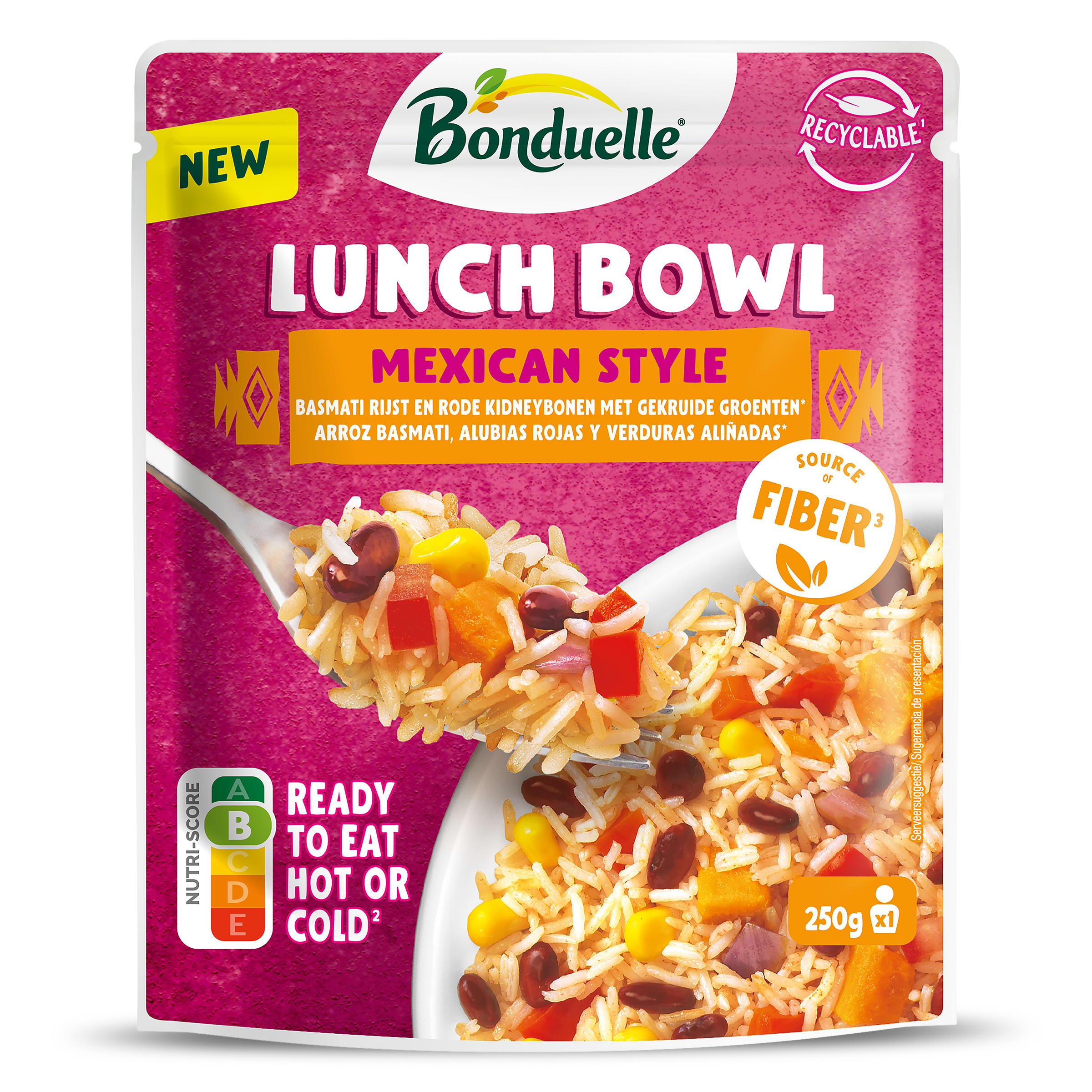 Lunch bowl estilo mexicano Bonduelle bolsa 250 g