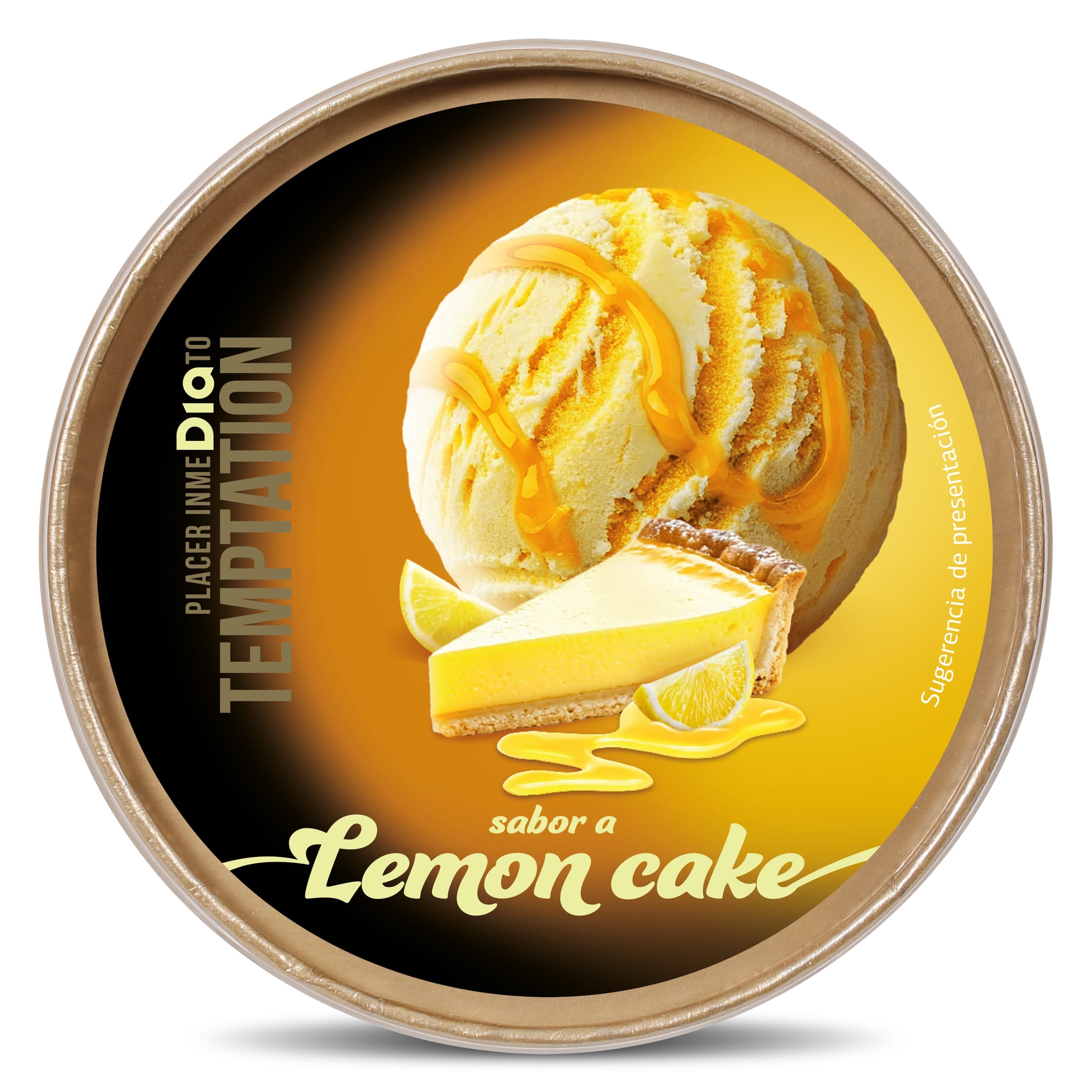 Tarrina de lemon cake Dia Temptation 350 g