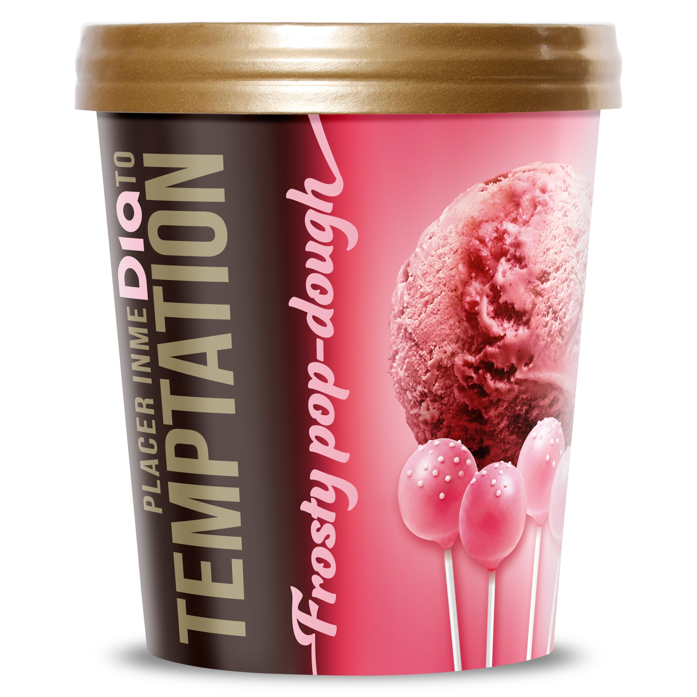 Tarrina de frosty pop - dough Dia Temptation 350 g