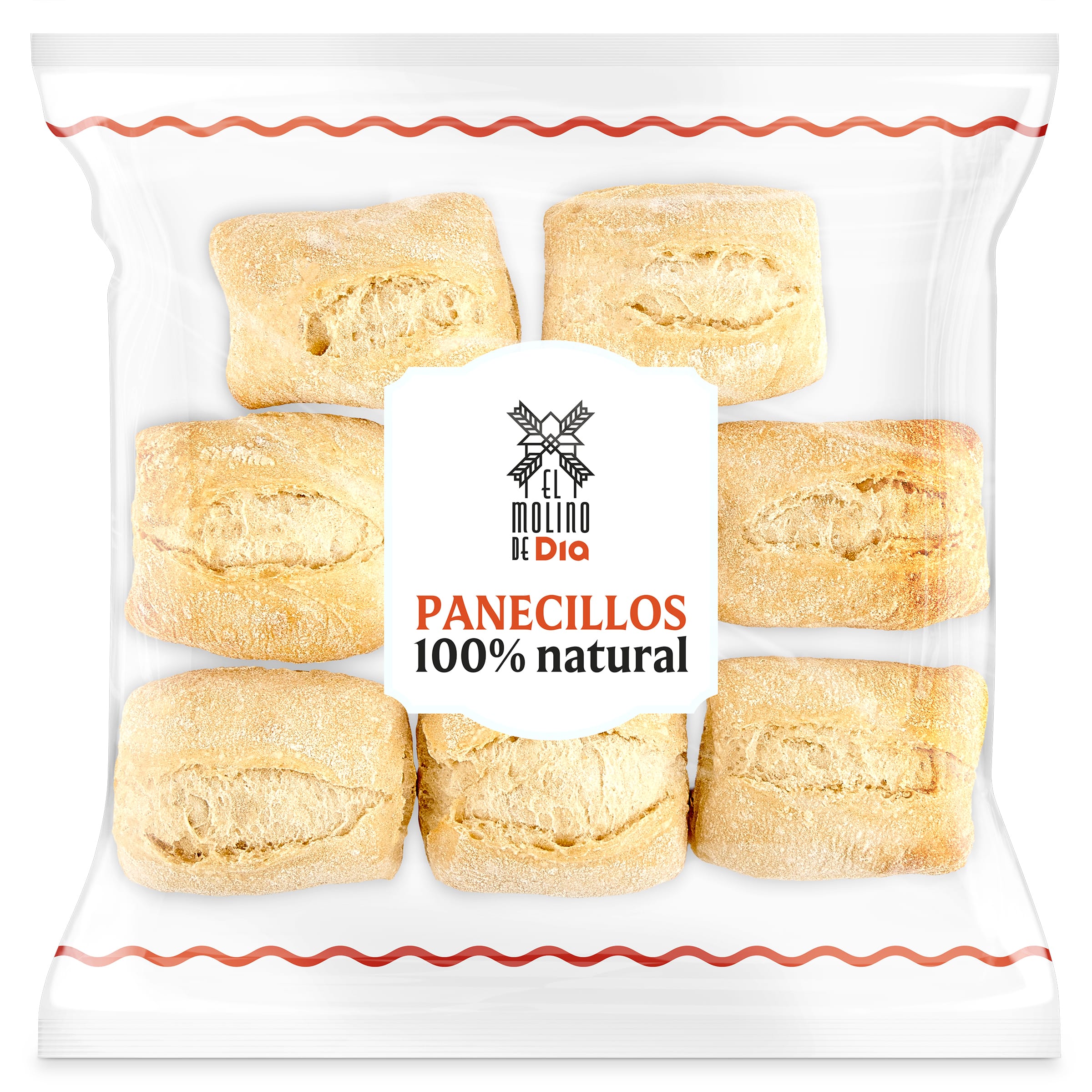 Panecillos 8 unidades El molino de Dia 360 g