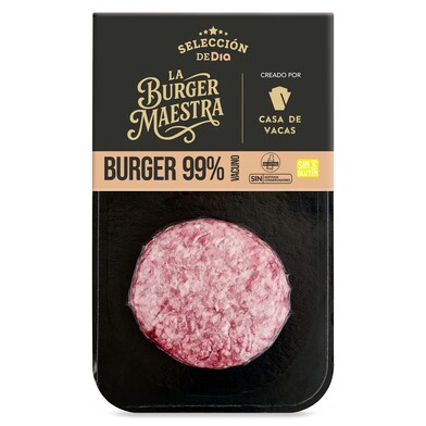 Burger de vacuno 99% carne Selección de Dia blister 150 g-0