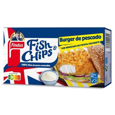 Burger de pescado MSC Findus caja 270 g-0 Burger de pescado MSC Findus caja 270 g-0