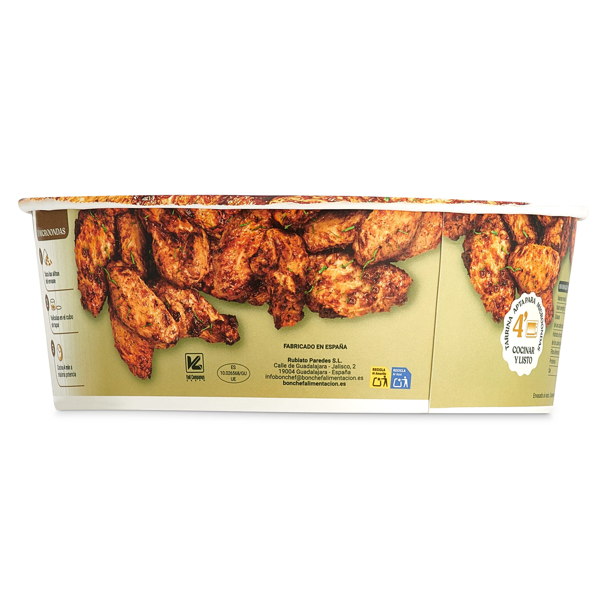 Alitas asadas de pollo Bonchef 550 g