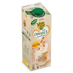 Bebida de soja omega 3 Pascual Vivesoy 1 L