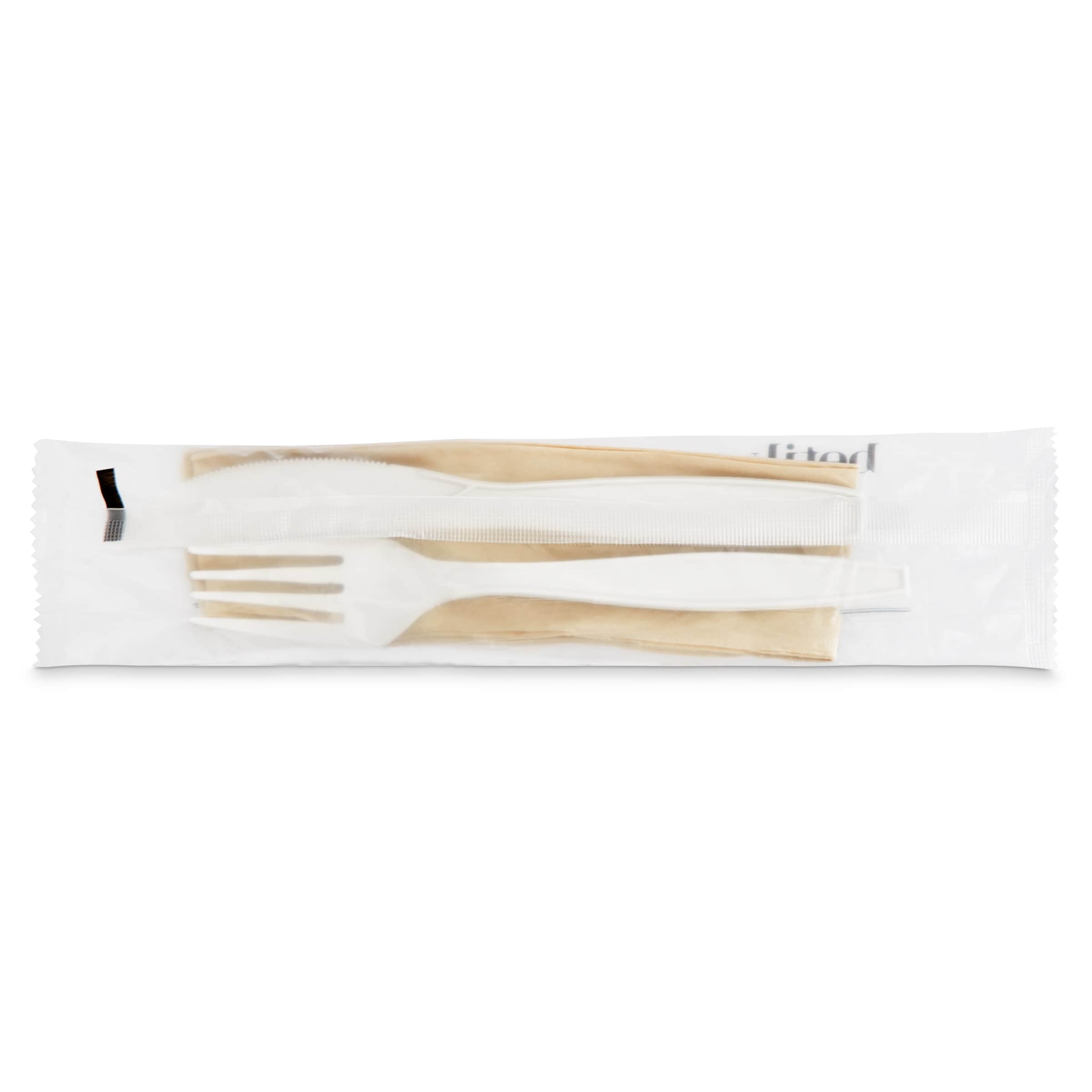 Set de tenedor, cuchillo y servilleta Betik 1 unidad