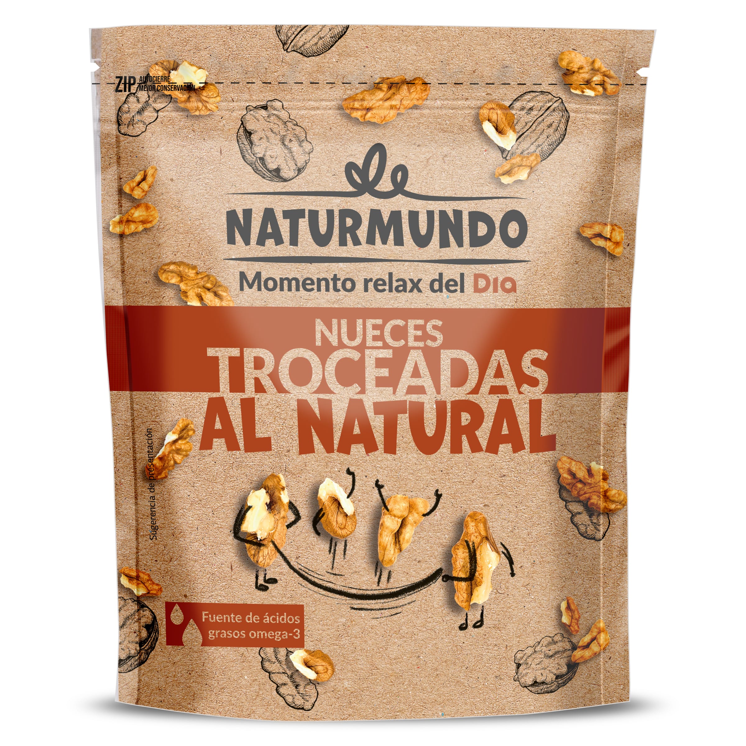 Nueces troceadas Dia Naturmundo 150 g