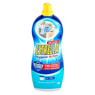 Limpiador oxígeno activo Estrella botella 1.25 l-0 Limpiador oxígeno activo Estrella botella 1.25 l-0
