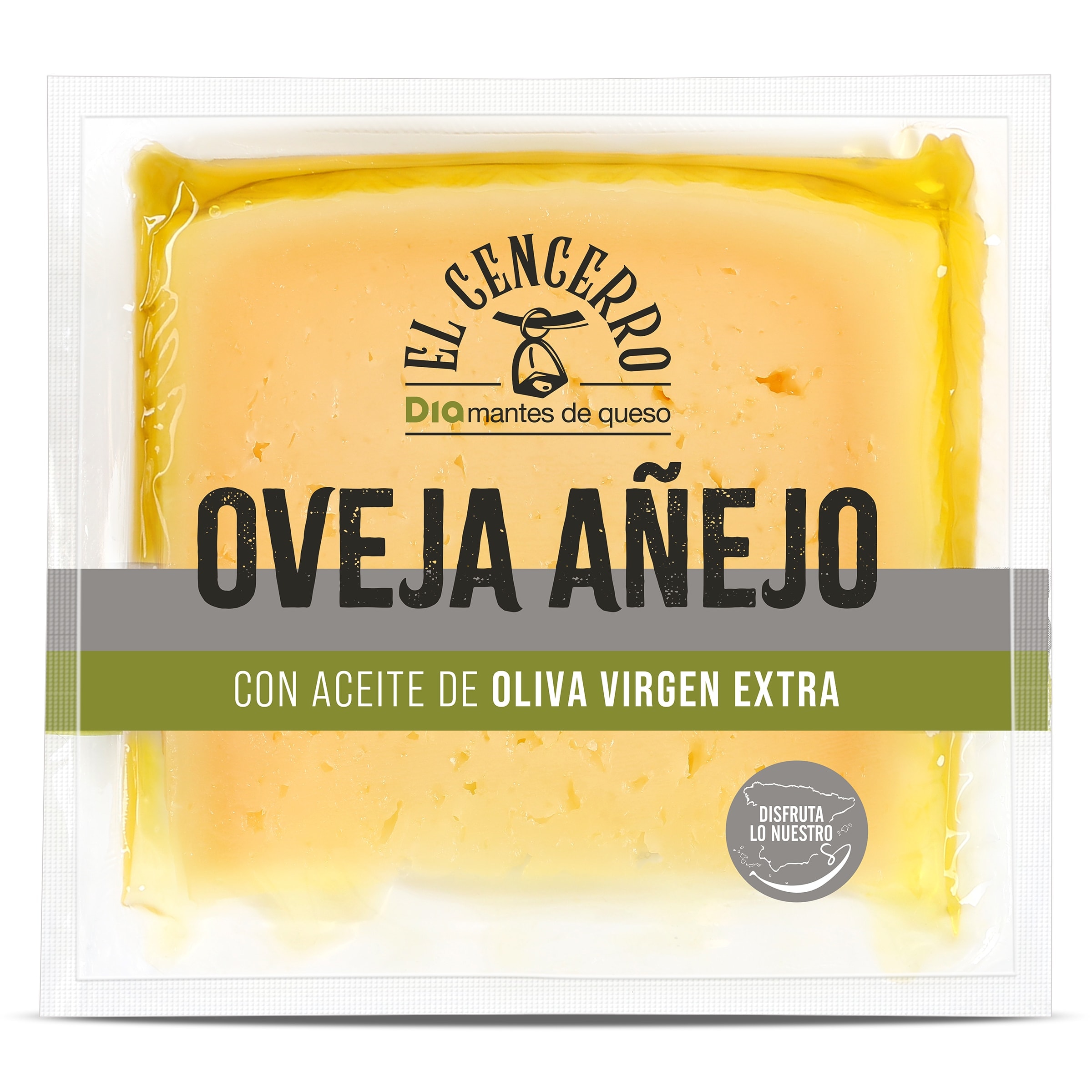 Queso de oveja añejo en aceite Dia El Cencerro 200 g