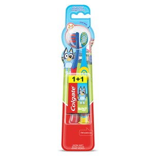 Cepillo de dientes Bluey Kids Colgate 2 unidades