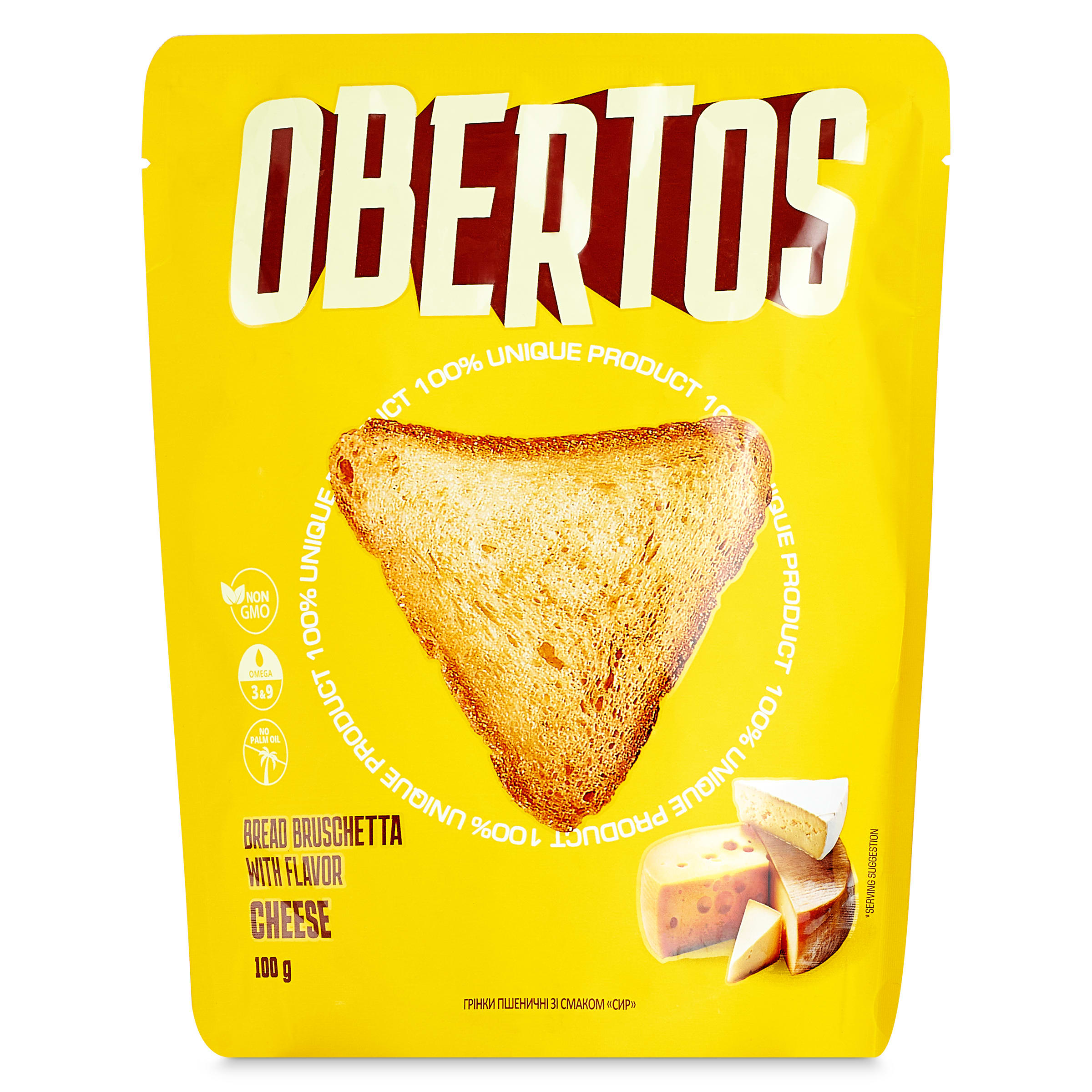 Imagen de Tostas sabor queso 100 g