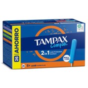 Tampón compak super plus Tampax caja 26 unidades