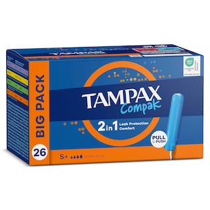 tampon compak super plus 26 unidades
