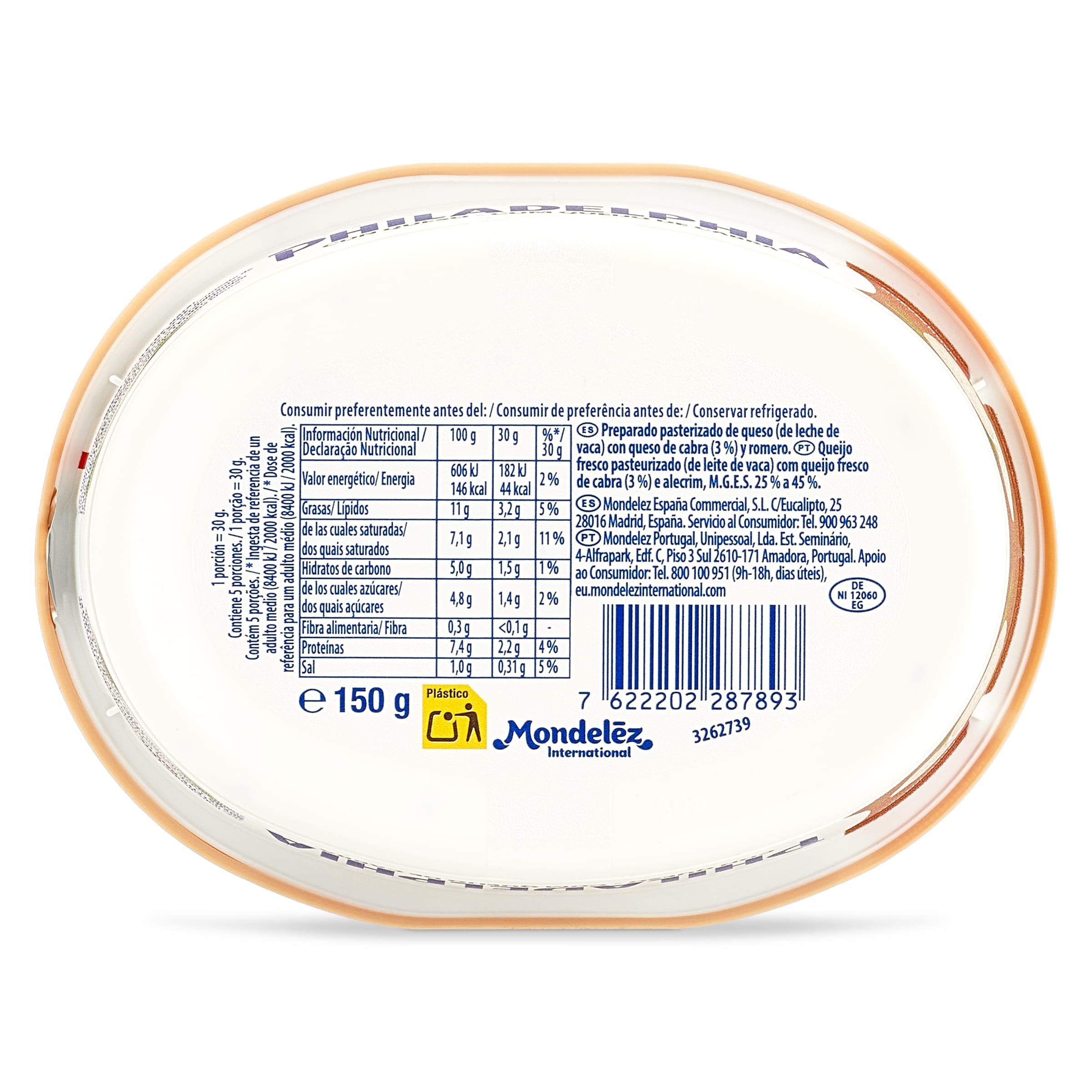 Philadelphia con queso de cabra 150 g