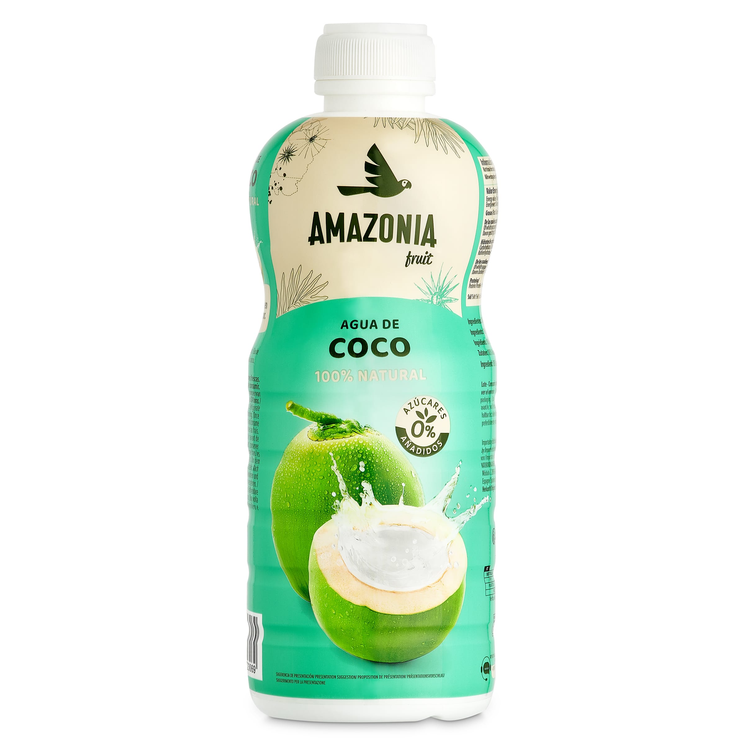 Agua de coco Amazonia botella 1 l
