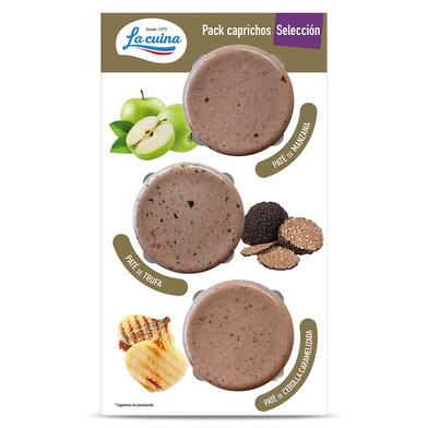 Tabla de patés selección Caprichos La cuina 120 g-0