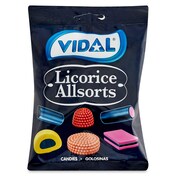 Golosinas surtidas licorice allsorts Vidal 90 g