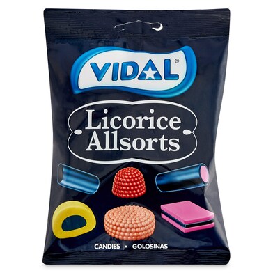 Golosinas surtidas licorice allsorts Vidal 90 g-0 Golosinas surtidas licorice allsorts Vidal 90 g-0