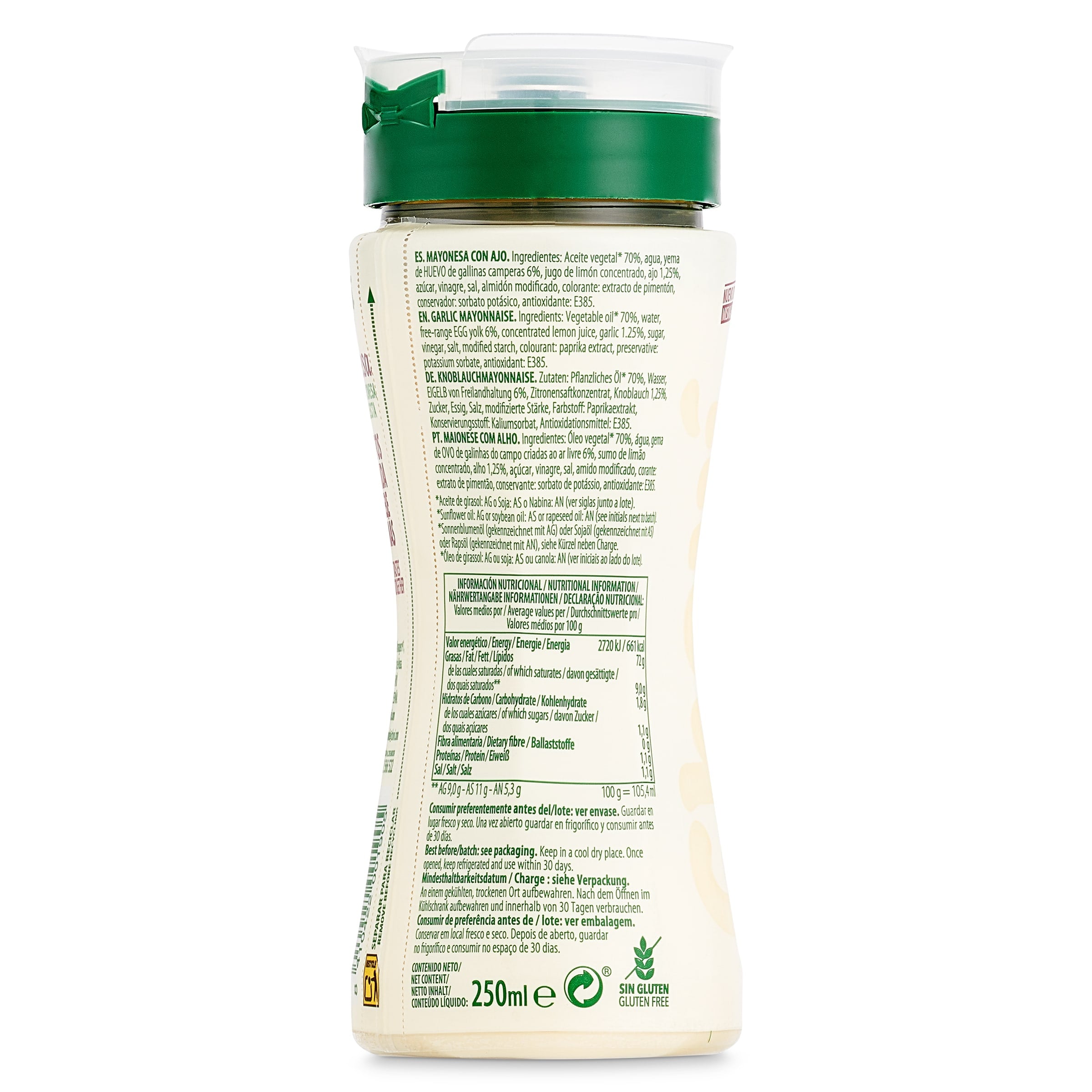 Mayonesa de ajo Chovi 250 ml