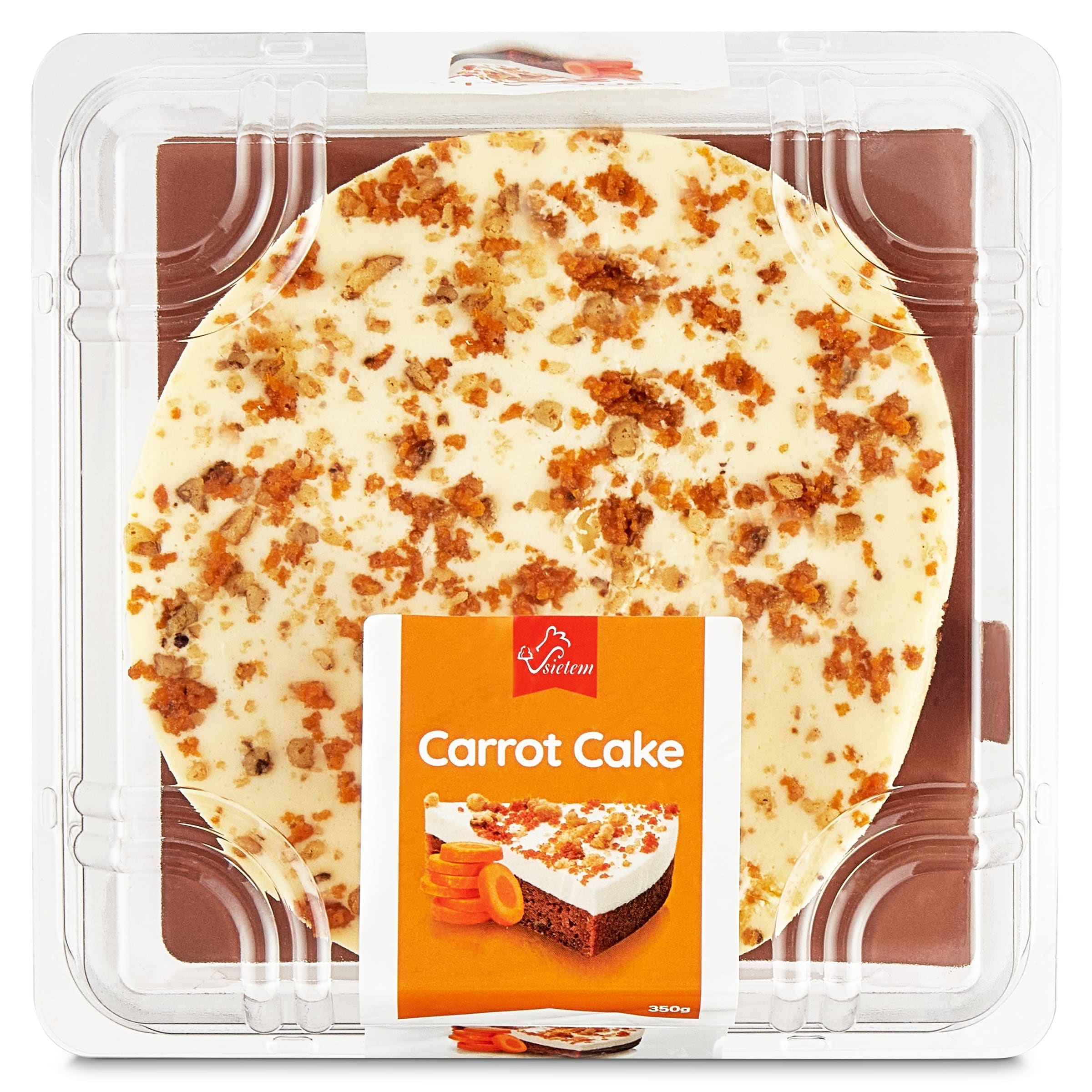 Tarta de zanahoria Sietem 350 g