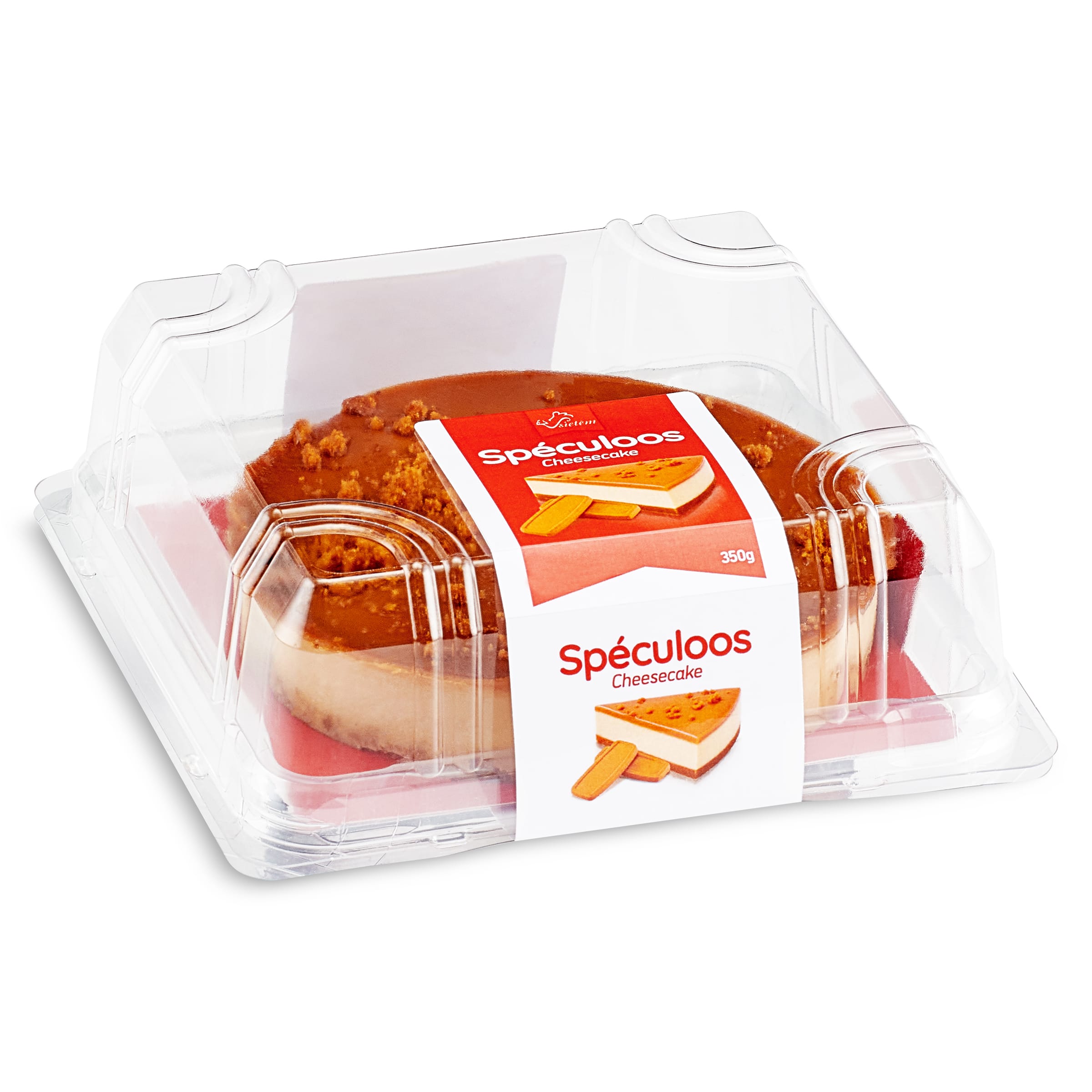 Tarta cheesecake de galleta caramelizada congelada Sietem 350 g