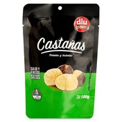 Castañas peladas y tostadas Dlu Nature bolsa 100 g