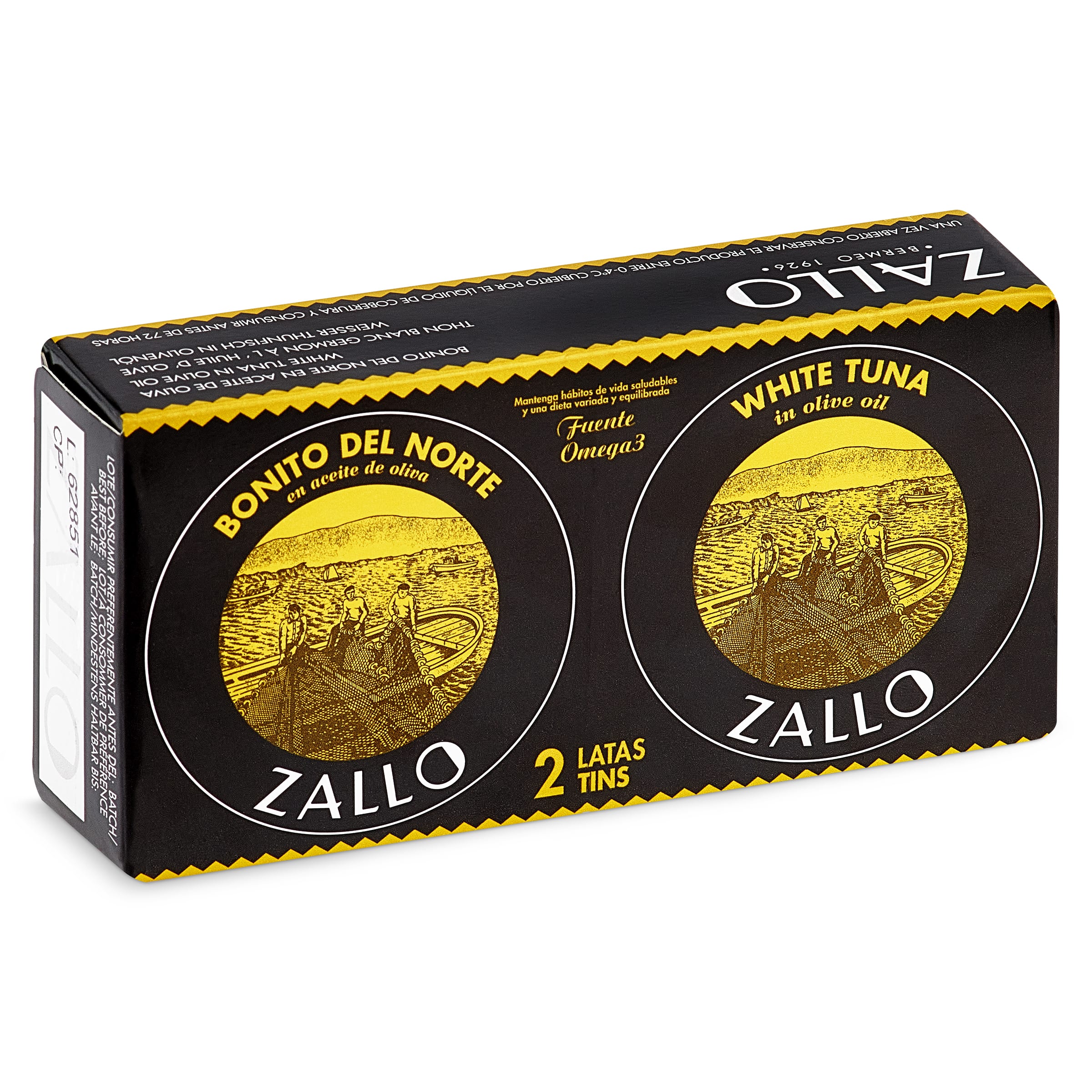 Bonito del Norte en aceite de oliva Zallo lata 2 x 52 g