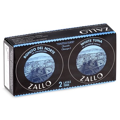 Bonito del Norte en escabeche Zallo lata 2 x 52 g-0