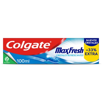 Pasta de dientes refrescante Colgate Max Fresh tubo 100 ml-0