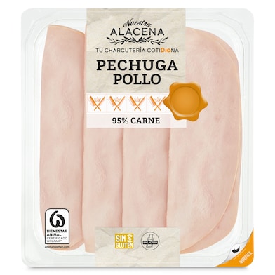 Pechuga de pollo 95% Dia Nuestra Alacena 120 g-0 Pechuga de pollo 95% Dia Nuestra Alacena 120 g-0