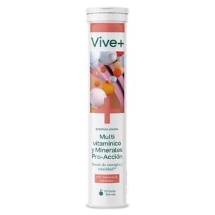 comprimidos efervescentes multivitaminicos 20 unidades