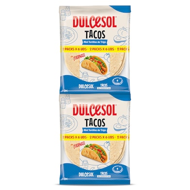Mini tortillas de trigo Dulcesol 300 g-0