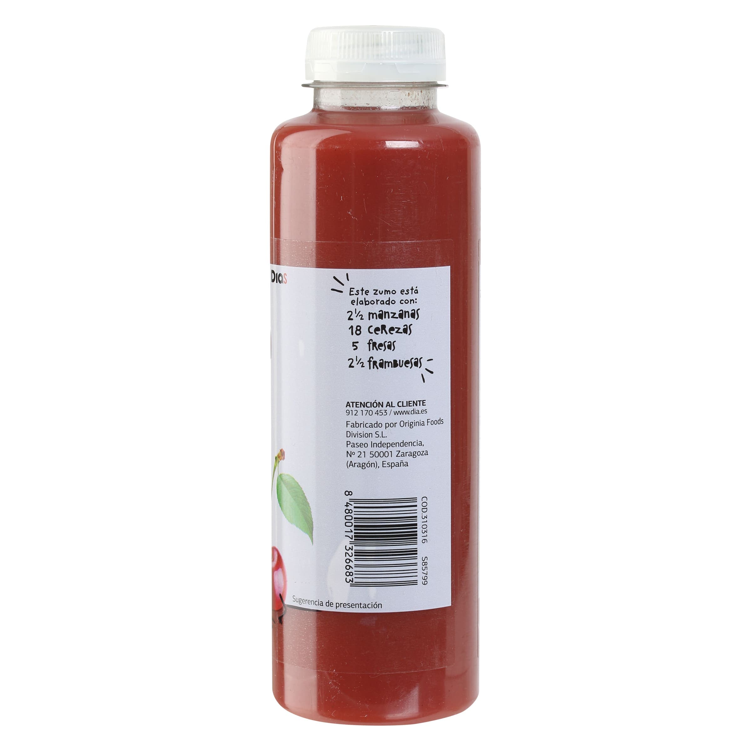 Zumo de frutos rojos Dia Saborfera 500 ml