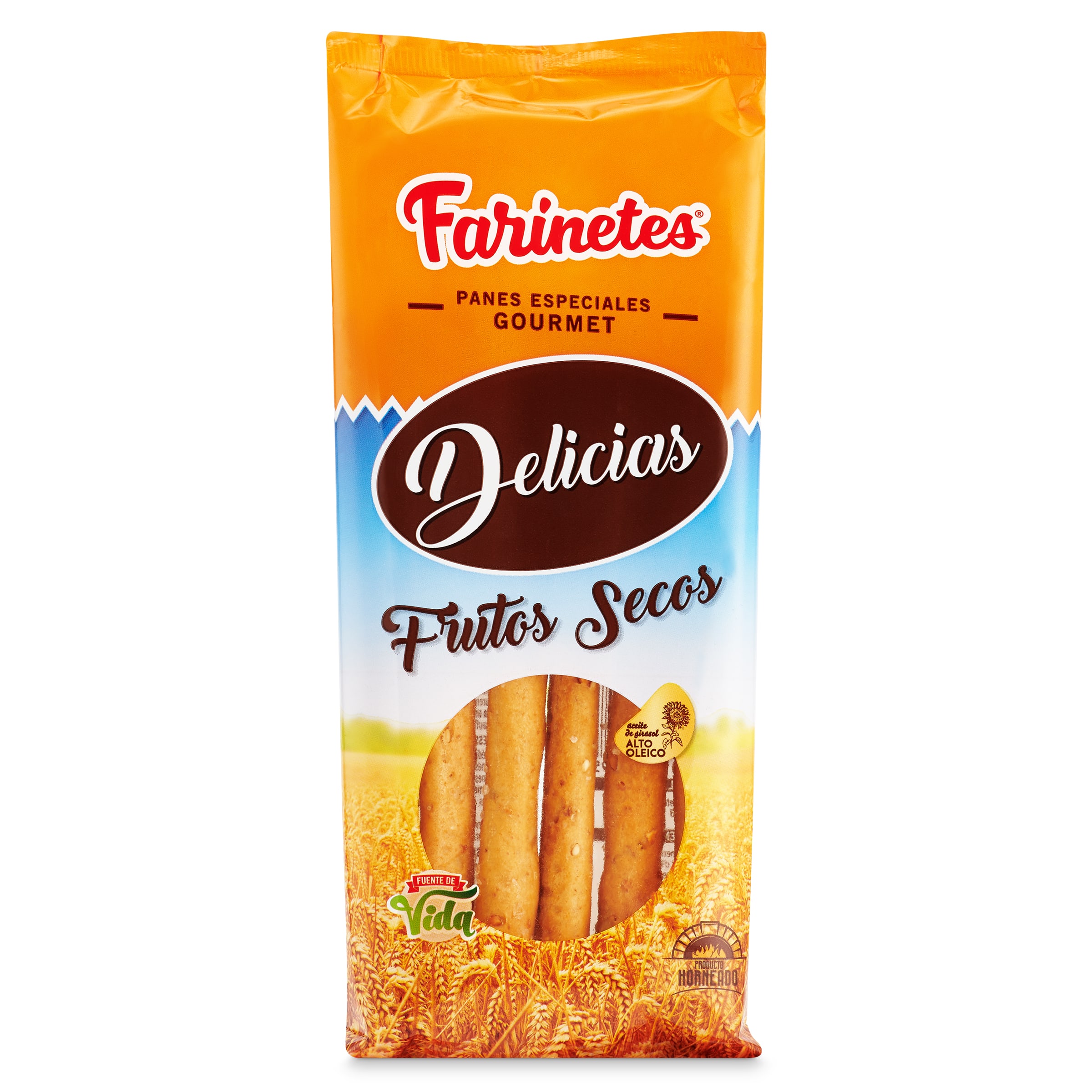 Pan con frutos secos Farinetes 65 g
