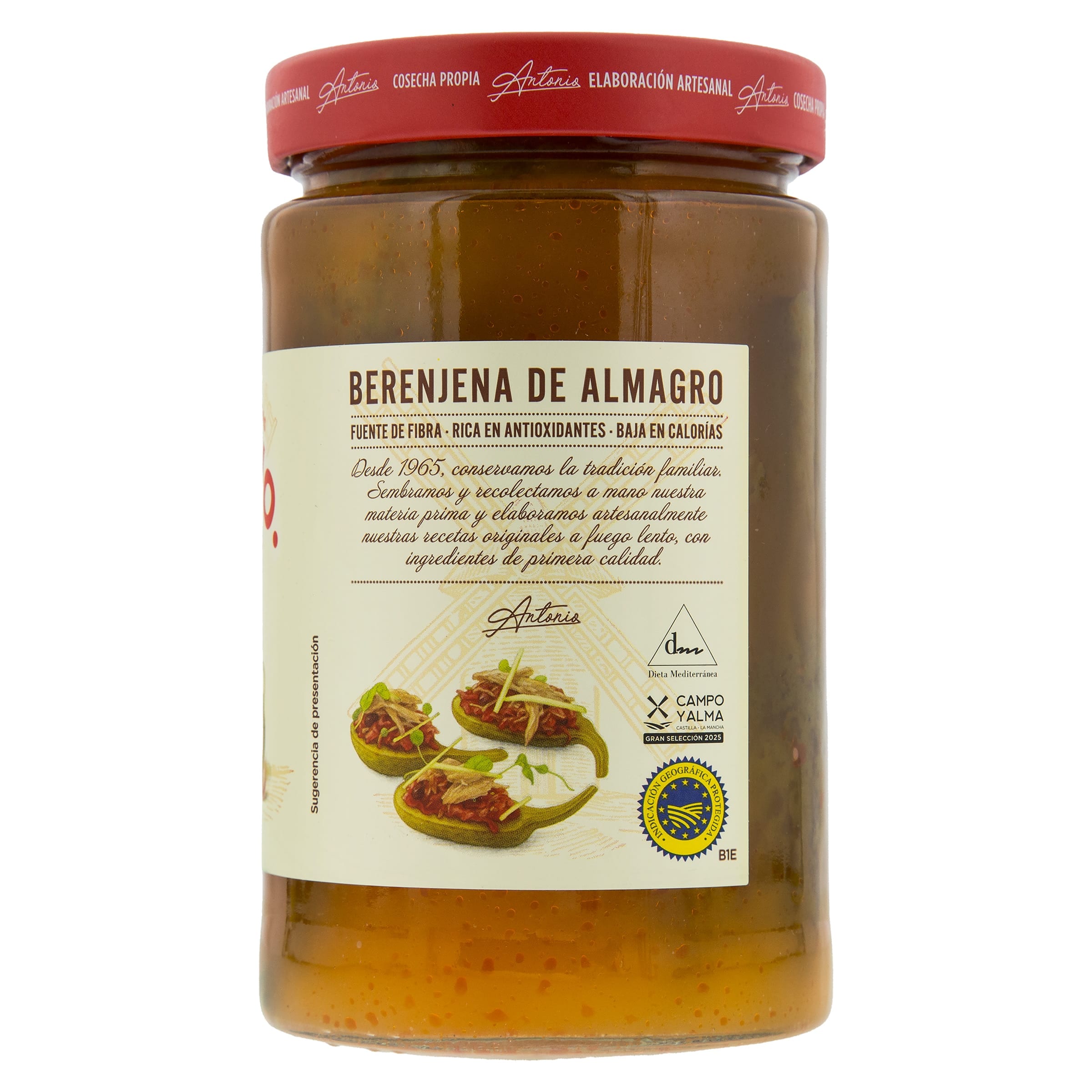 Berenjena de Almagro aliñada Antonio 350 g