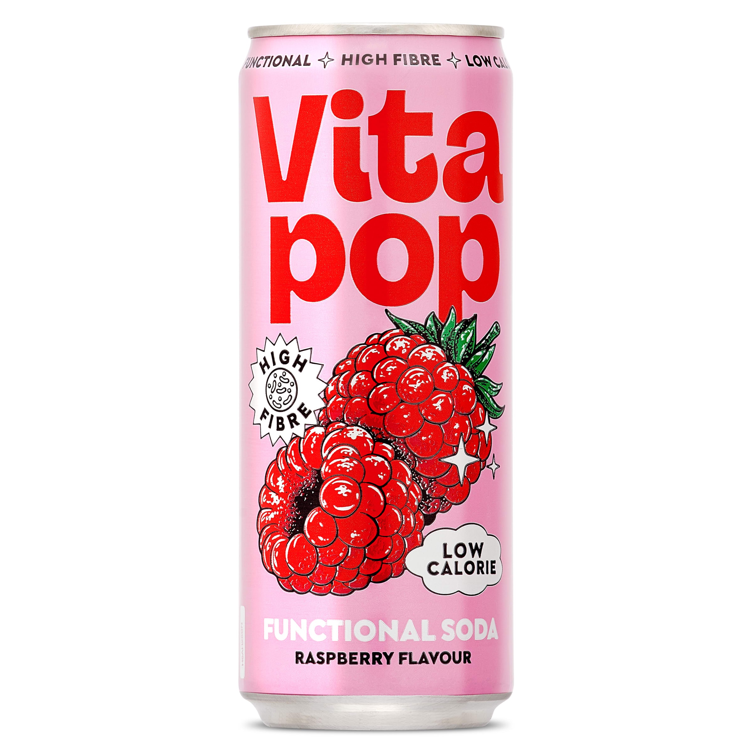 Refresco de frambuesa Vitapop 330 ml