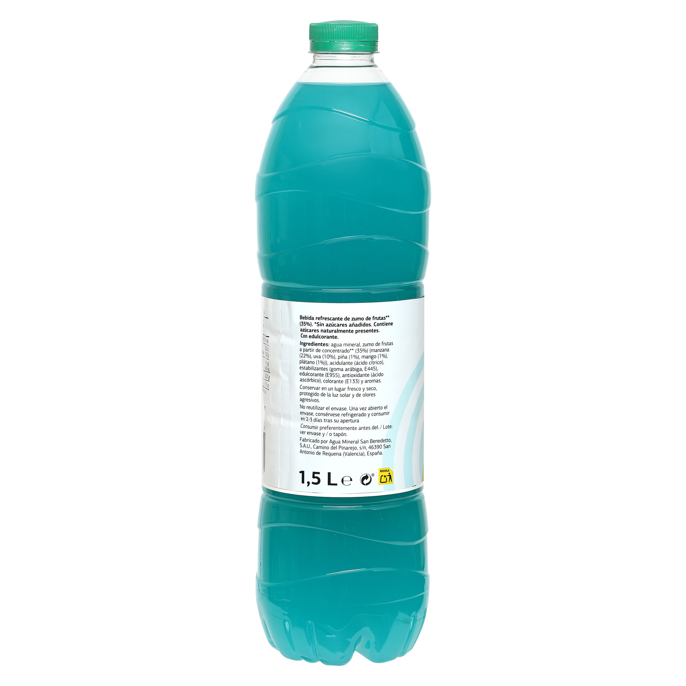 Refresco multrifrutas sin gas zero Dia Upss 1.5 L