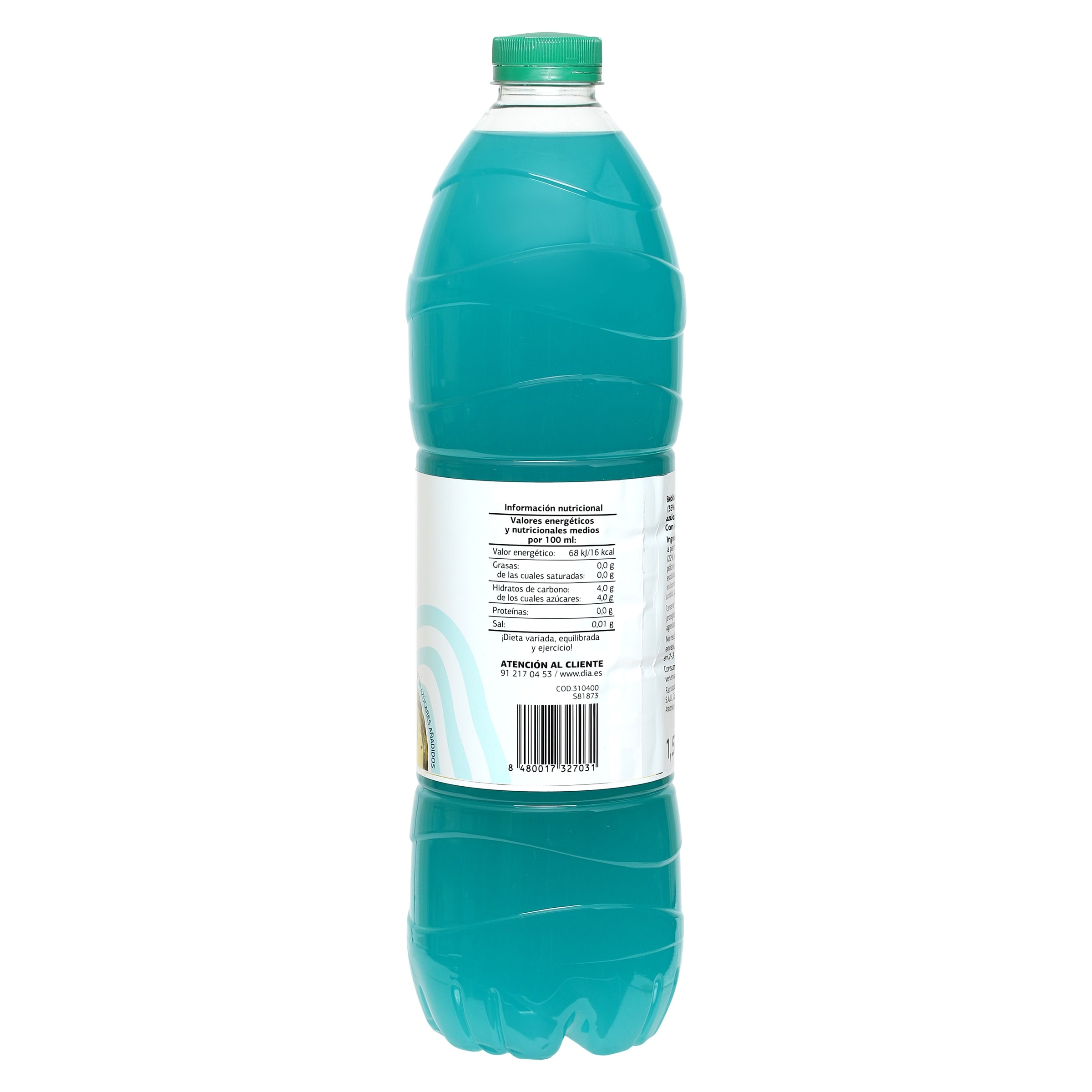Refresco multrifrutas sin gas zero Dia Upss 1.5 L