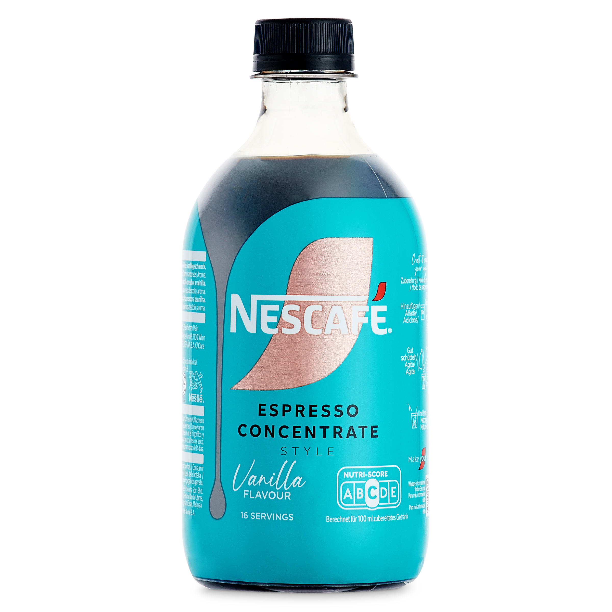 Café espresso concentrado vainilla Nescafé 500 ml