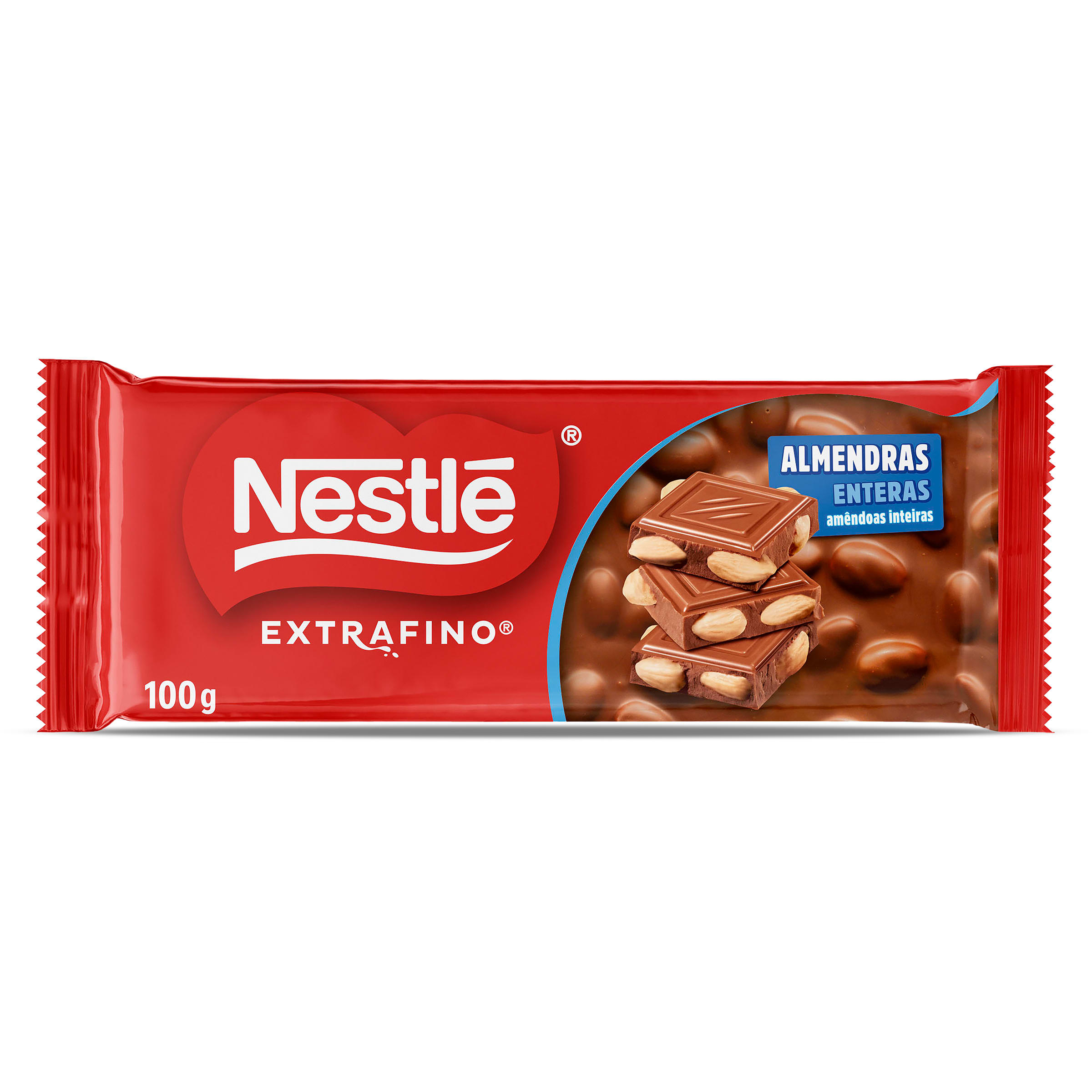 Chocolate con leche con almendras enteras Nestlé 100 g