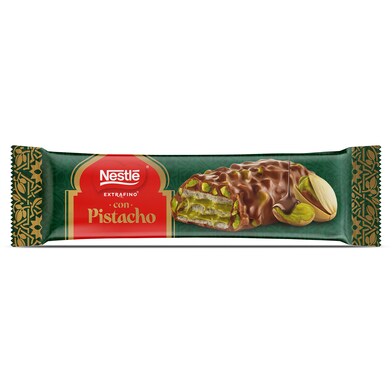 Barrita de chocolate con pistacho Nestlé 30 g-0 Barrita de chocolate con pistacho Nestlé 30 g-0