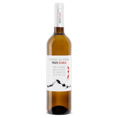Vino blanco barrica japonesa Señorío de Ayerbe 75 cl-0 Vino blanco barrica japonesa Señorío de Ayerbe 75 cl-0
