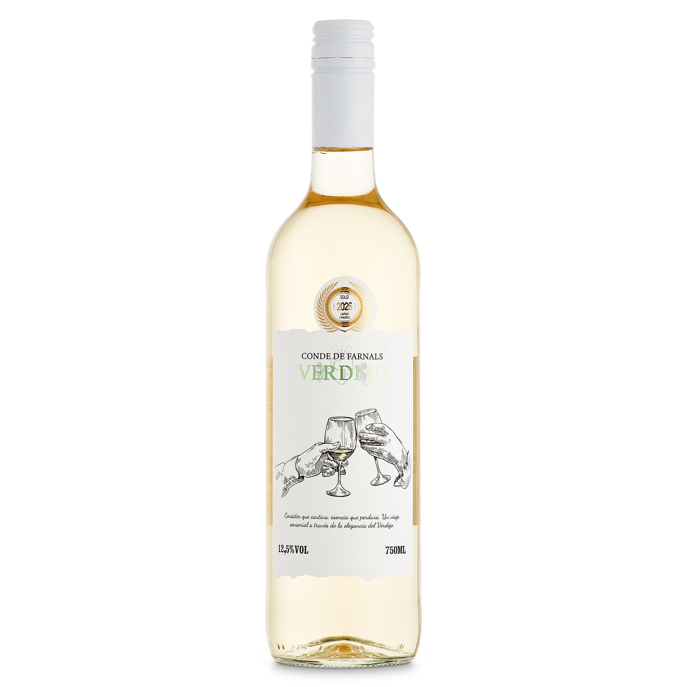 Vino blanco verdejo Conde de farnals 75 cl