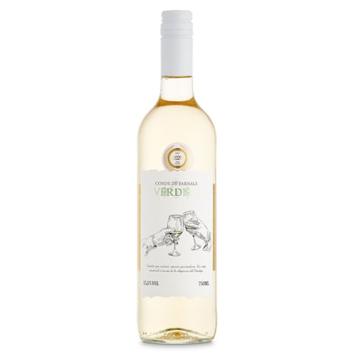 Vino blanco verdejo Conde de farnals 75 cl-0